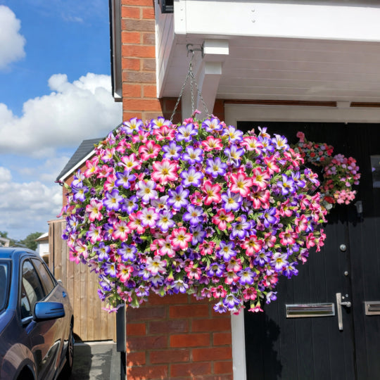 UV-beständigt bukett med konstgjorda blommor