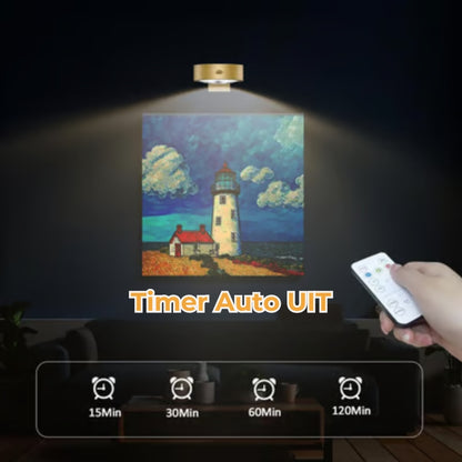 🖼️💡Magnetisk tavellampa med 13 olika belysningslägen