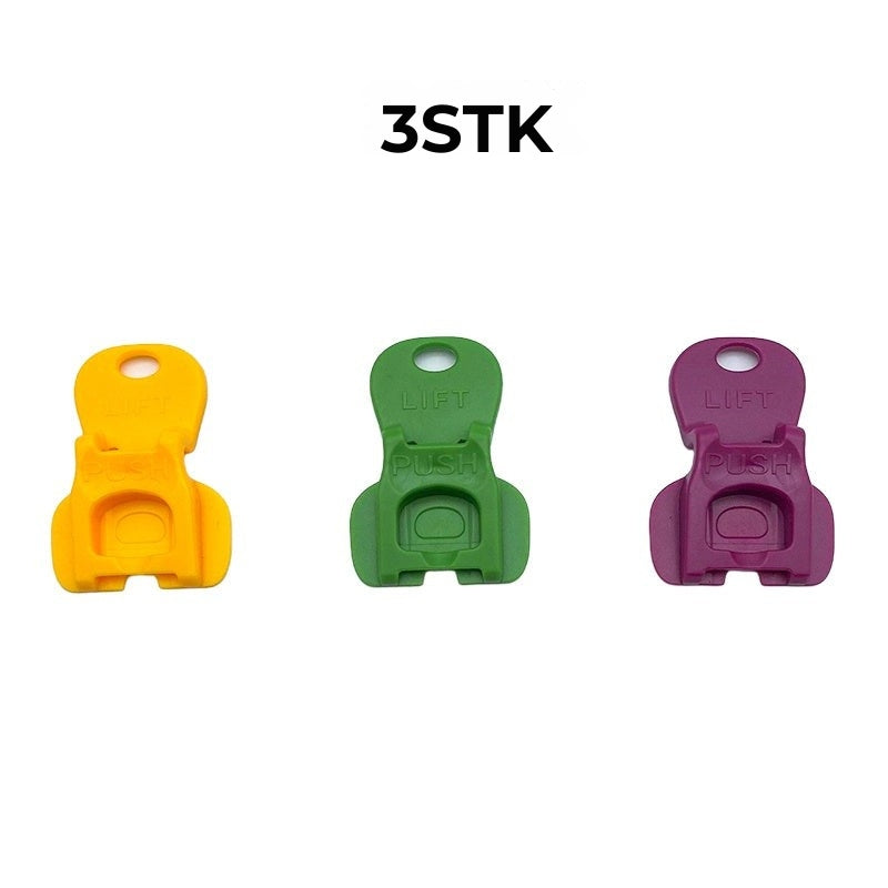 Manuell Burköppnare/Förslutare – 3 Stycken