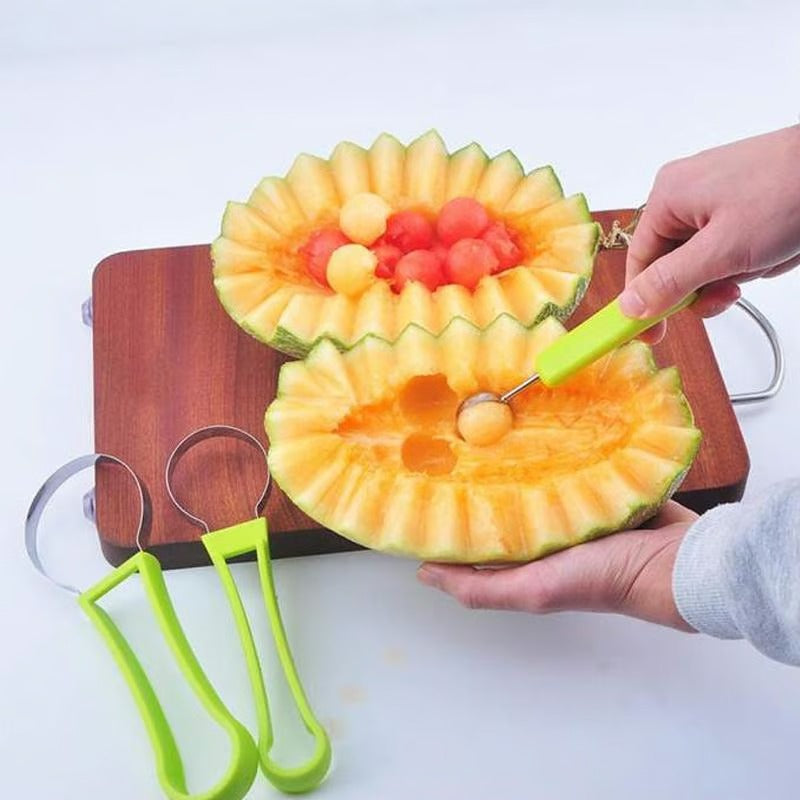 Knivset för melon