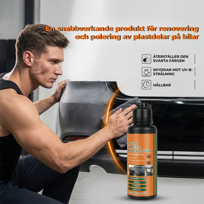 Polermedel för plast i bilar