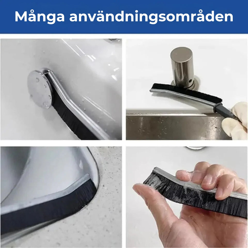 Hård rengöringsborste för springor