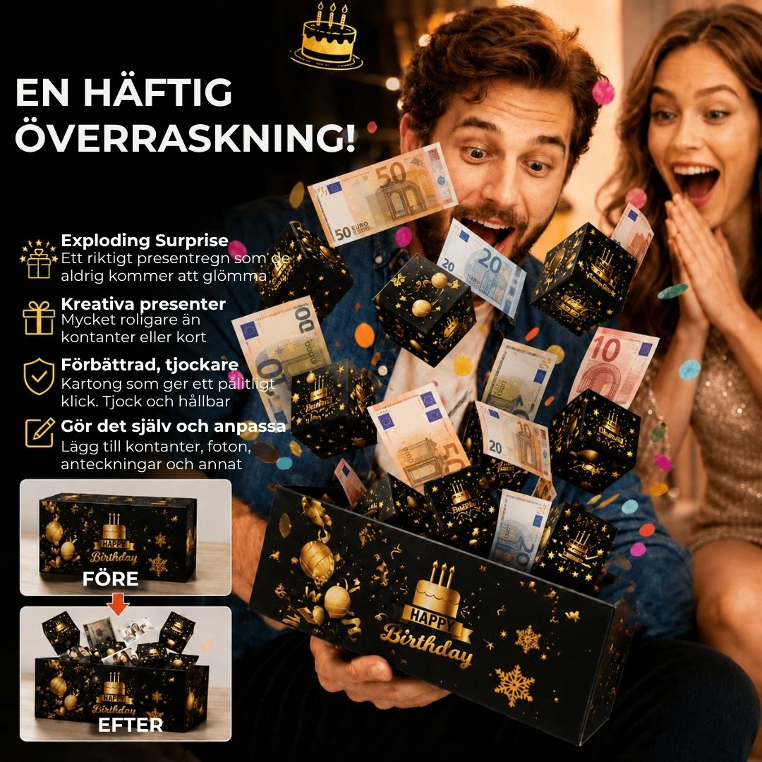 Exploderande Födelsedagslåda