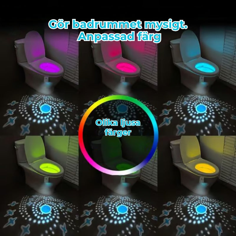Toalettbelysning - Automatisk nattbelysning