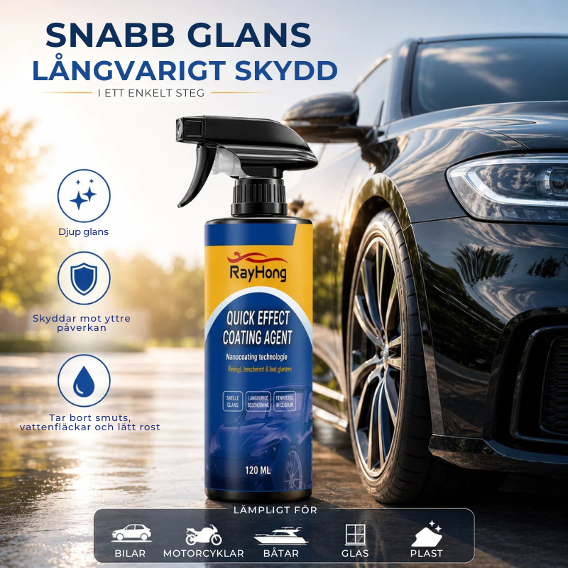 Skyddande Bilvårdsspray