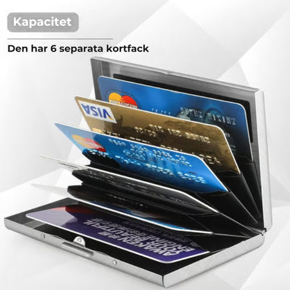 Kreditkortshållare med RFID-skydd