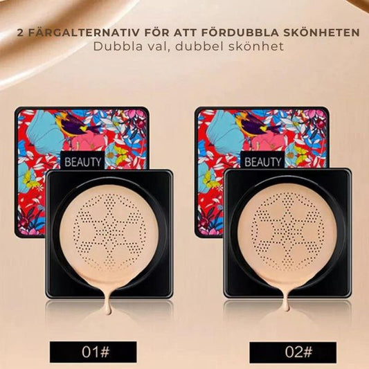 Korrigerande CC-kräm med svampborste