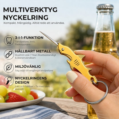 3-i-1 nyckelring-multiverktyg