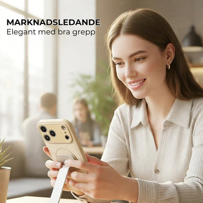 📱 Fingeravtrycksavvisande | Magnetiskt telefonfodral | iPhone 11-17