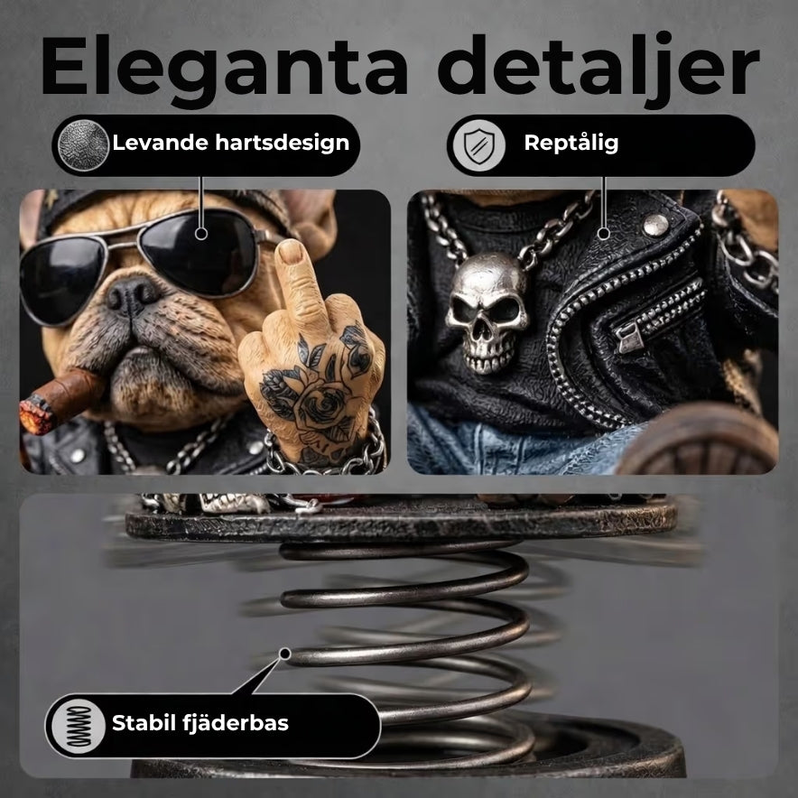 Tuff dekoration "BULLDOG" till instrumentbrädan