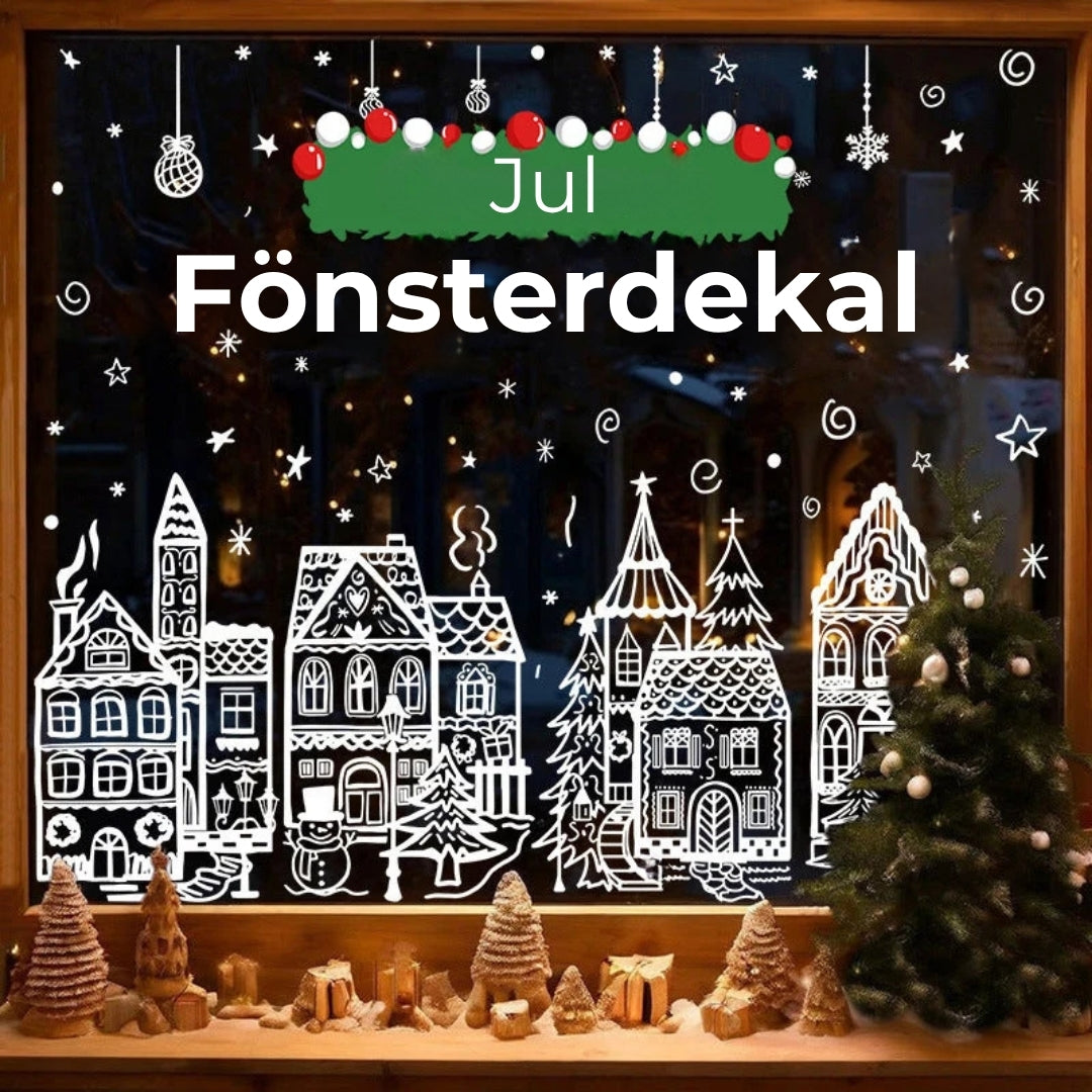 Juldekoration för fönster | 78 delar