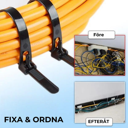 Återanvändbara buntband (30 st)