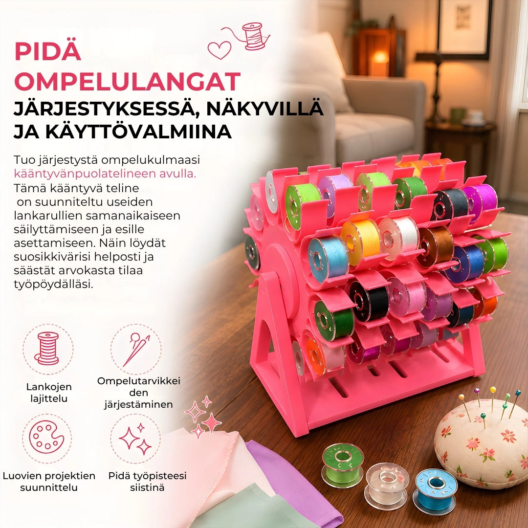 Vridbar Sytrådsförvaring