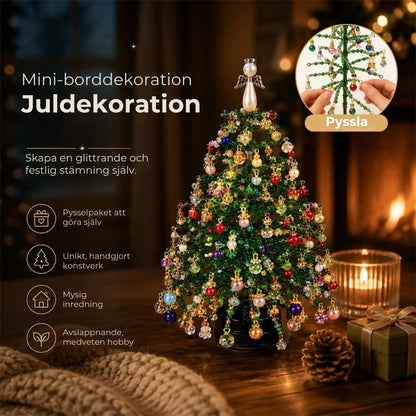 DIY-kit för Julgran med pärlor