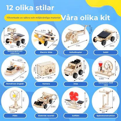 Robotbyggsats som inte kräver verktyg
