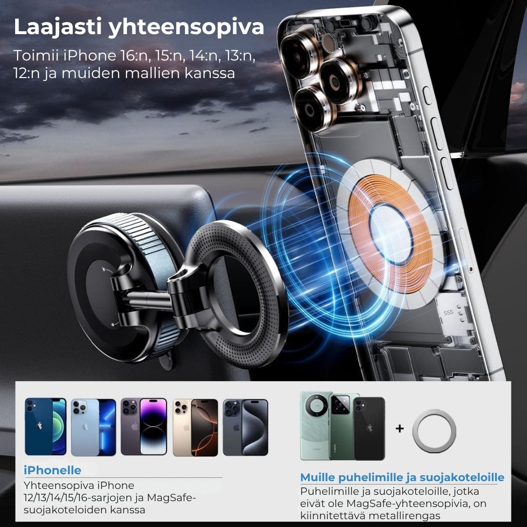 Magnetisk telefonhållare för bilen