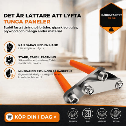 Ergonomisk hållare för Skivor – 2 stycken