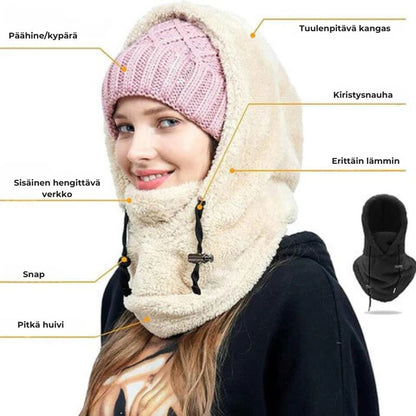 Varm och mysig vinterluva