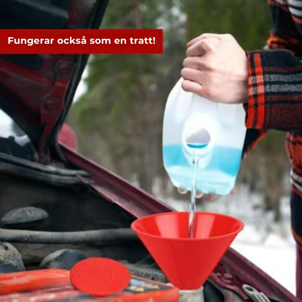 Magisk isskrapa för bilen