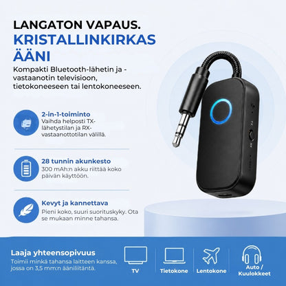 Bluetooth-ljudadapter | sändare/mottagare