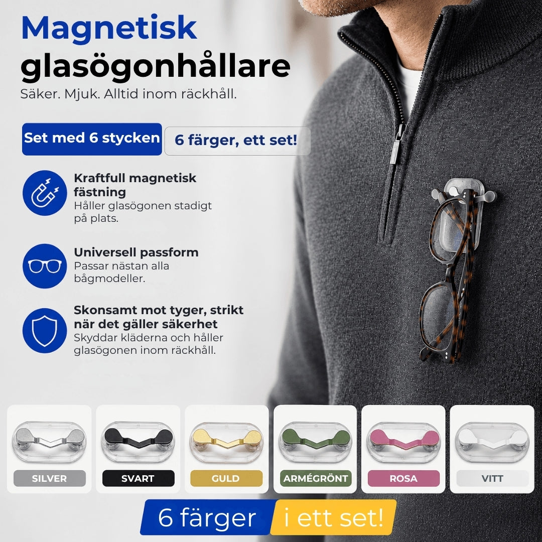 Magnetisk Glasögonhållare