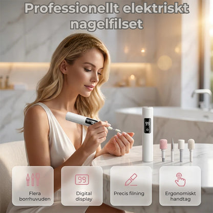 Elektrisk Nagelfil med digital hastighetsreglering