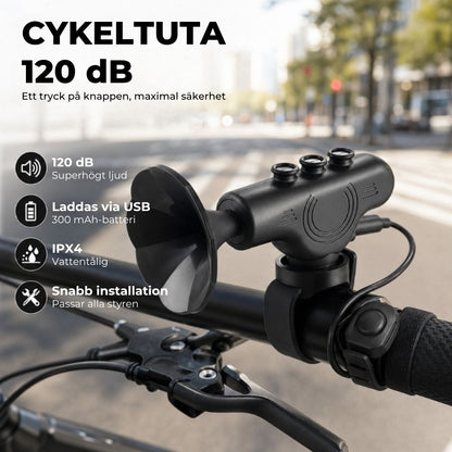 Elektriskt Cykelhorn | 120 dB