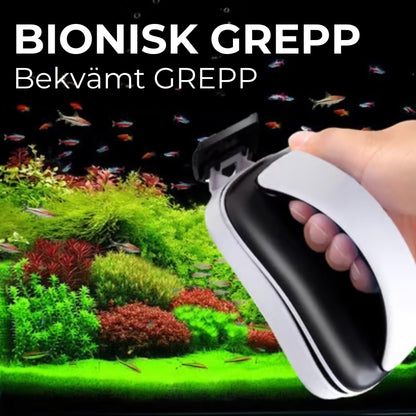 Magnetisk glasrengörare för akvarium