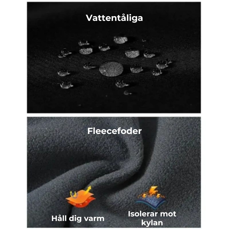 Vattentäta och slitstarka outdoorbyxor