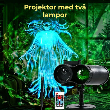 HalloweenProjektor | 10 unika HD-projektionsmönster