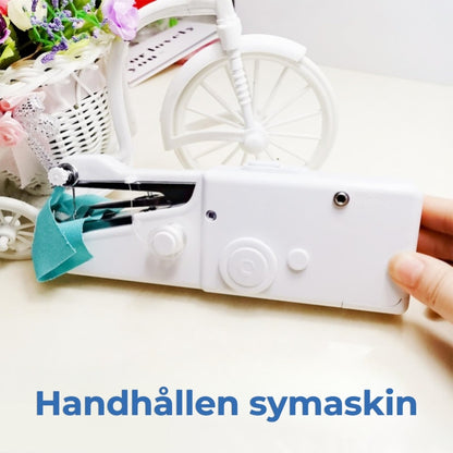 Handhållen symaskin miniformat – trådlös och bärbar