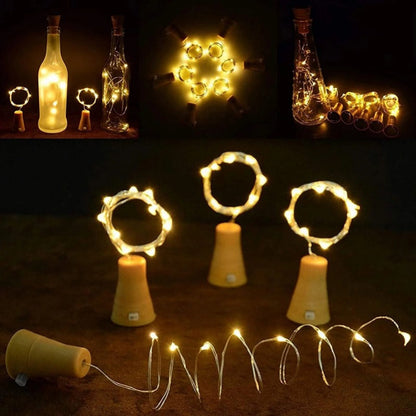 DIY | Ljusslingor av kork