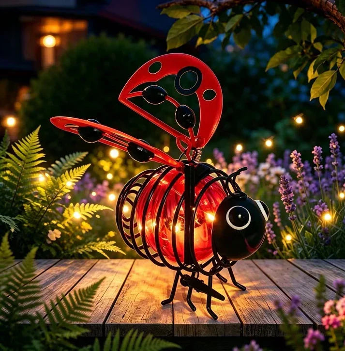 Lampa med Bi-Design | Solcellsdriven