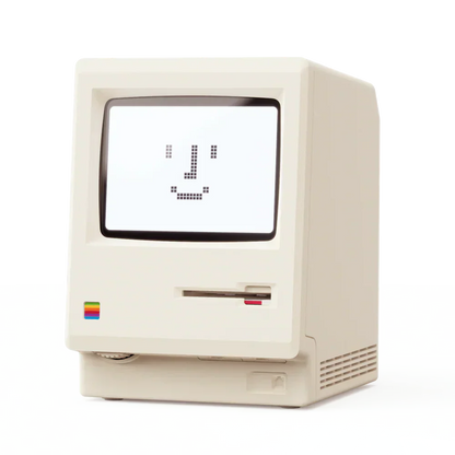Retro Mini Mac-klocka