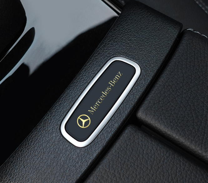 Bildekaler i metall – 4 stycken