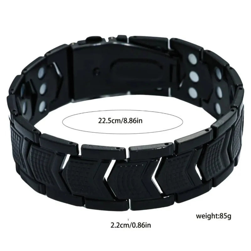 Metallarmband för Magnetterapi