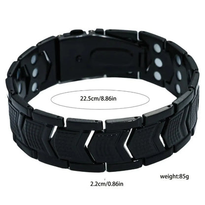 Metallarmband för Magnetterapi