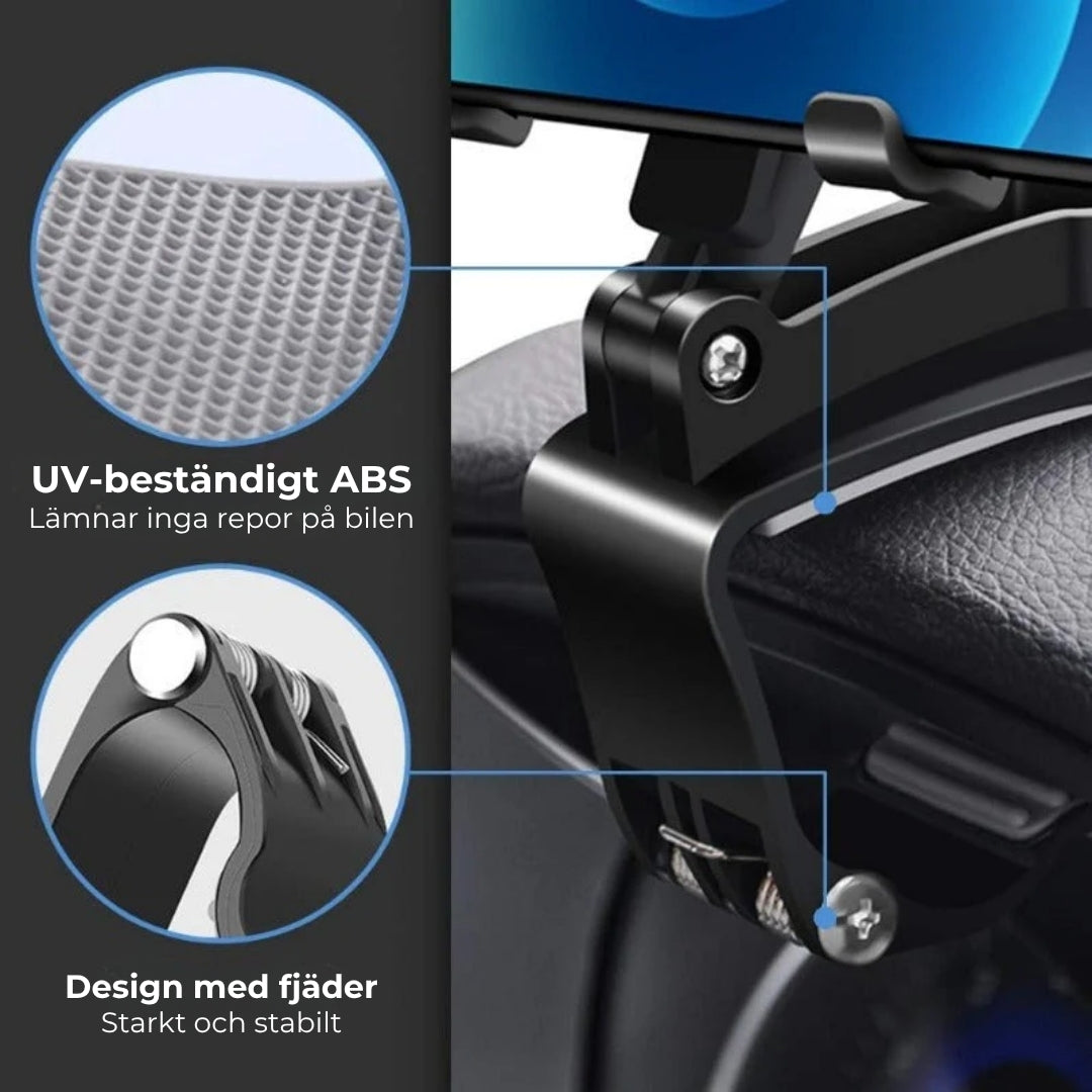 Mobilhållare 360 graders vridbart fäste