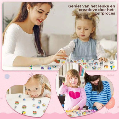 DIY-smyckeset med pärlor