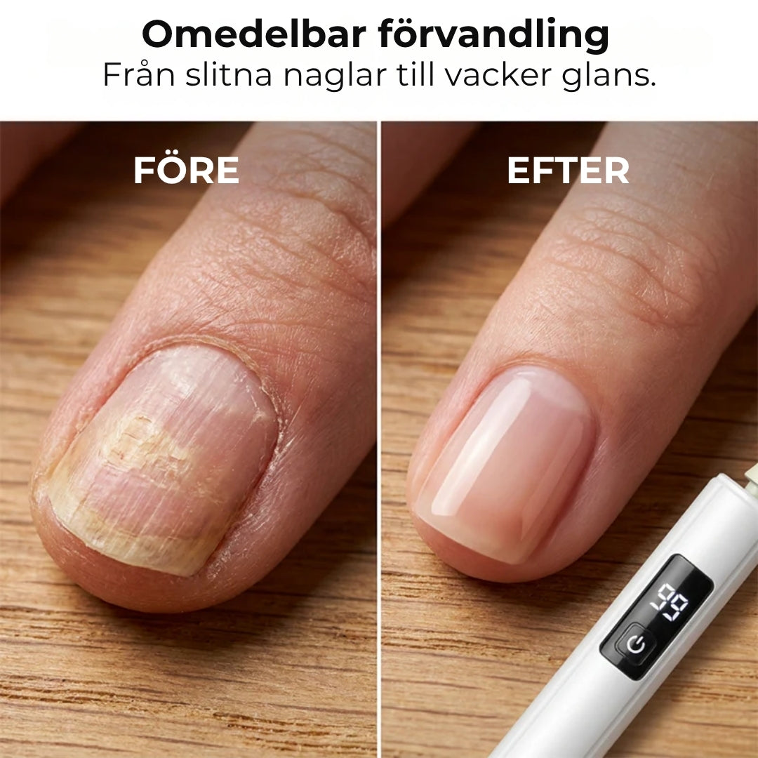 Elektrisk Nagelfil med digital hastighetsreglering