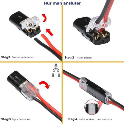 Smarta Kabelkontakter (20 st)