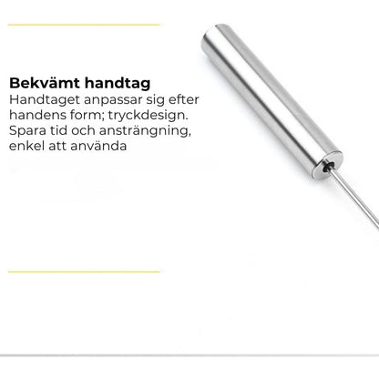 Rotationsborste av silikon för flaskor och glas