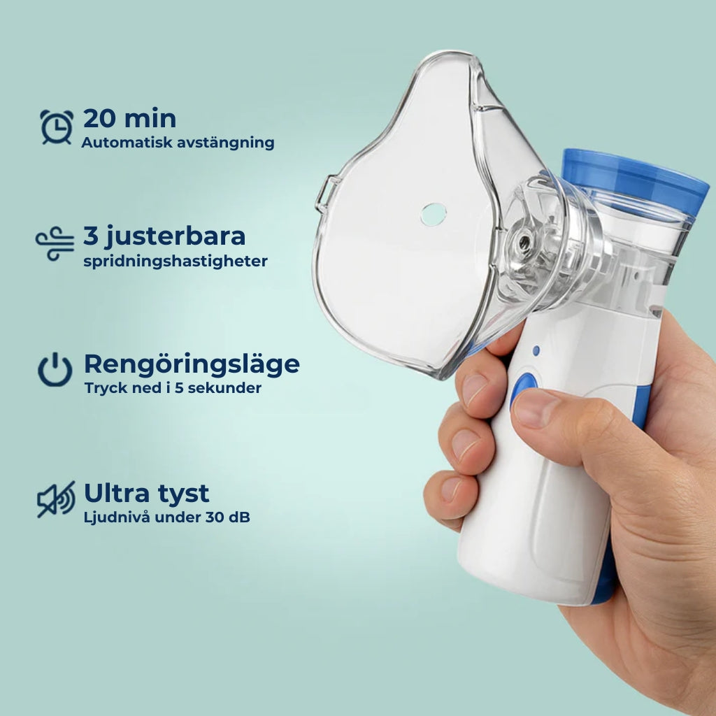 Airomed™ - Bärbar nebulisator
