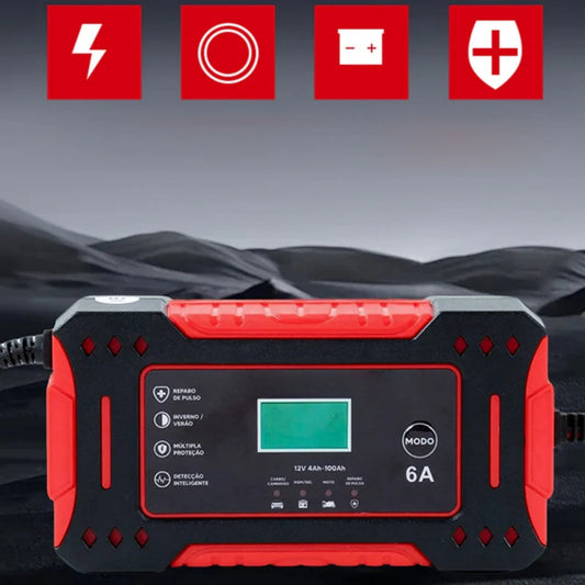 ⚡Smart Batteriladdare med DäckPump