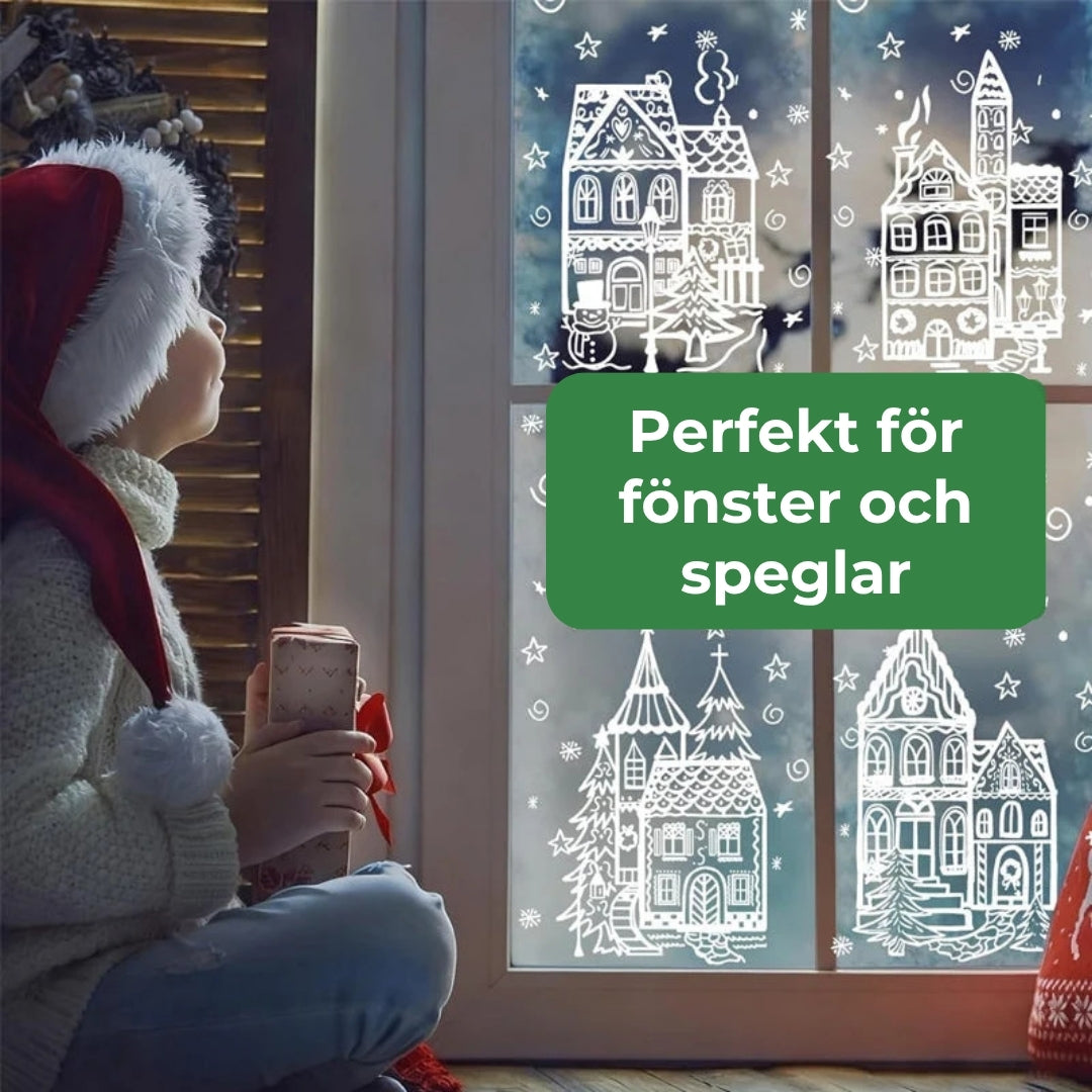 Juldekoration för fönster | 78 delar