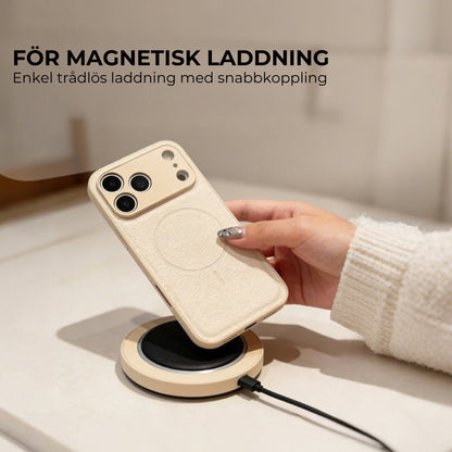 📱 Fingeravtrycksavvisande | Magnetiskt telefonfodral | iPhone 11-17