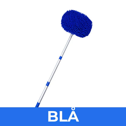 🧽 Teleskopisk bilmopp – mjuk mikrofiber (justerbar längd)