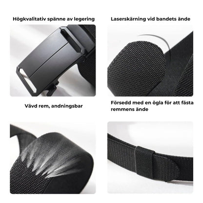 Taktik Belt – Ultralätt bälte för friluftsliv eller arbete