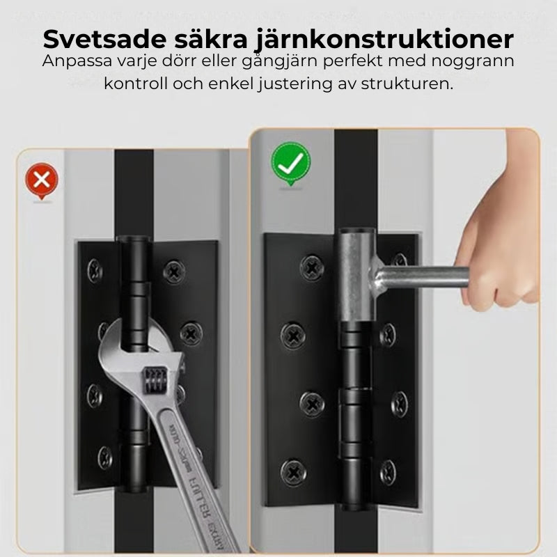 Justeringsverktyg för dörrgångjärn