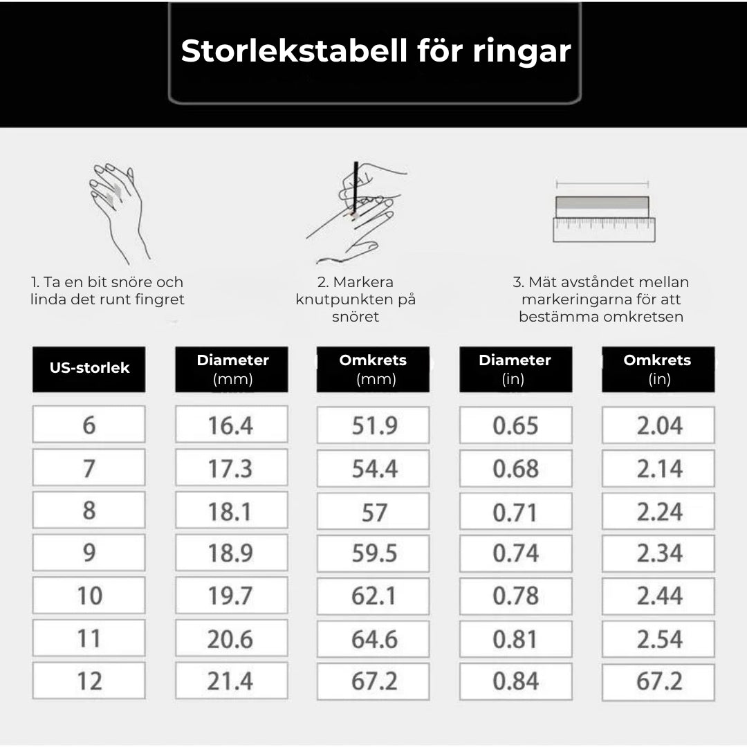 Ring med silverknopp i häxstil